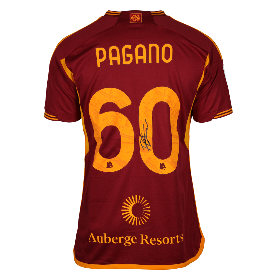 Riccardo Pagano AS Roma jersey