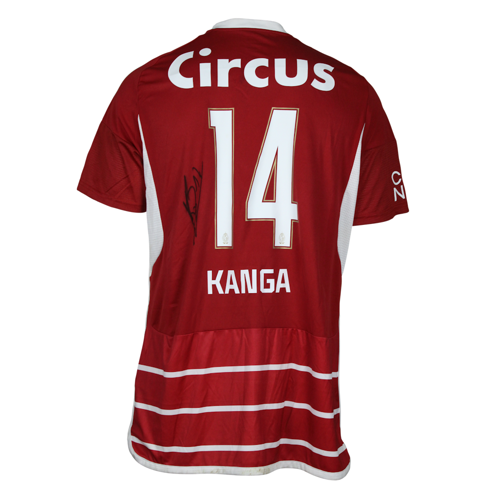 Aka Wilfried Kanga Standard de Liège shirt