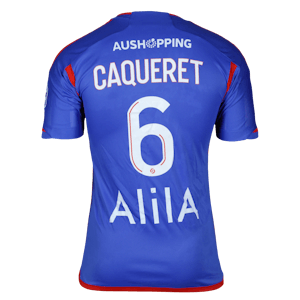 Maillot de Maxence Caqueret (Olympique Lyonnais)