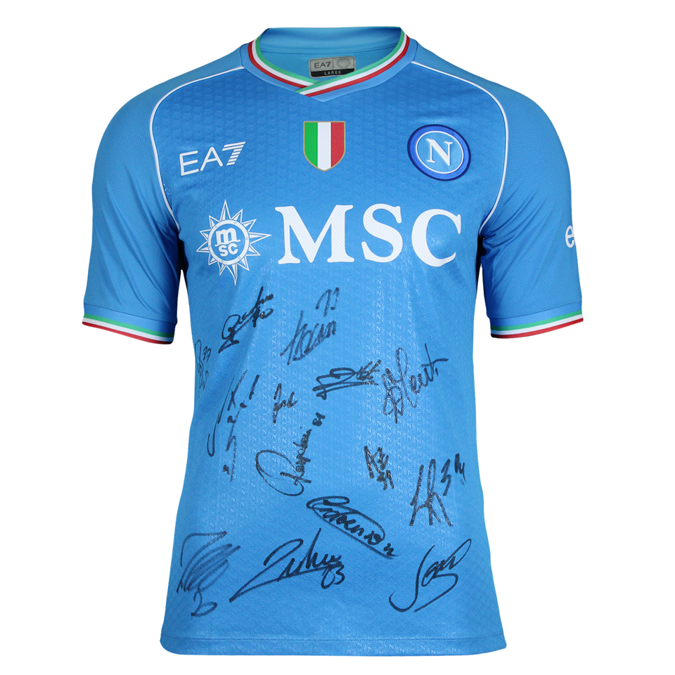 Squad Signed Shirt | Napoli 