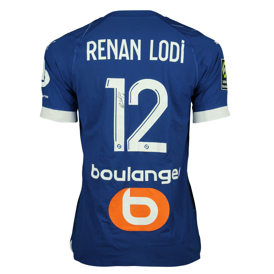 Maillot de Renan Lodi (Olympique de Marseille)