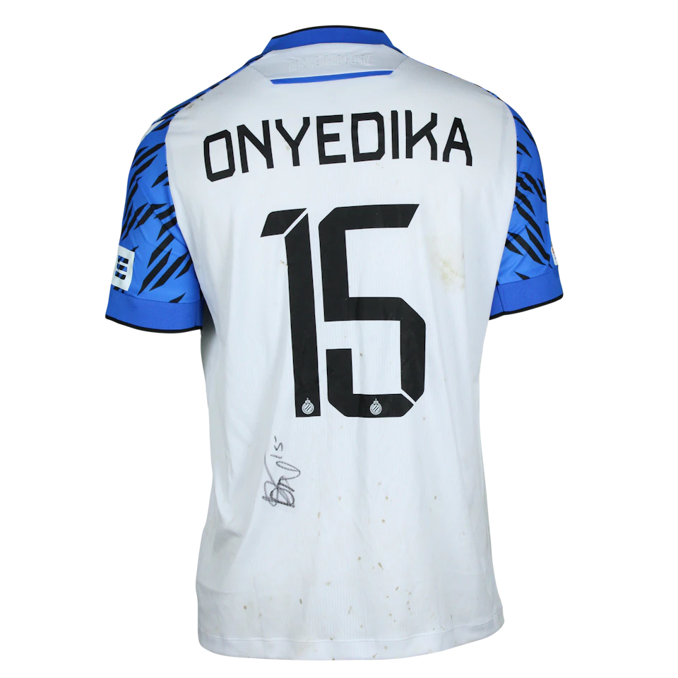 来自Club Brugge的Raphael Onyedika Nwadike球衣