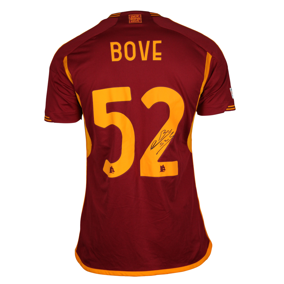AS Roma 팀의 Edoardo Bove 셔츠