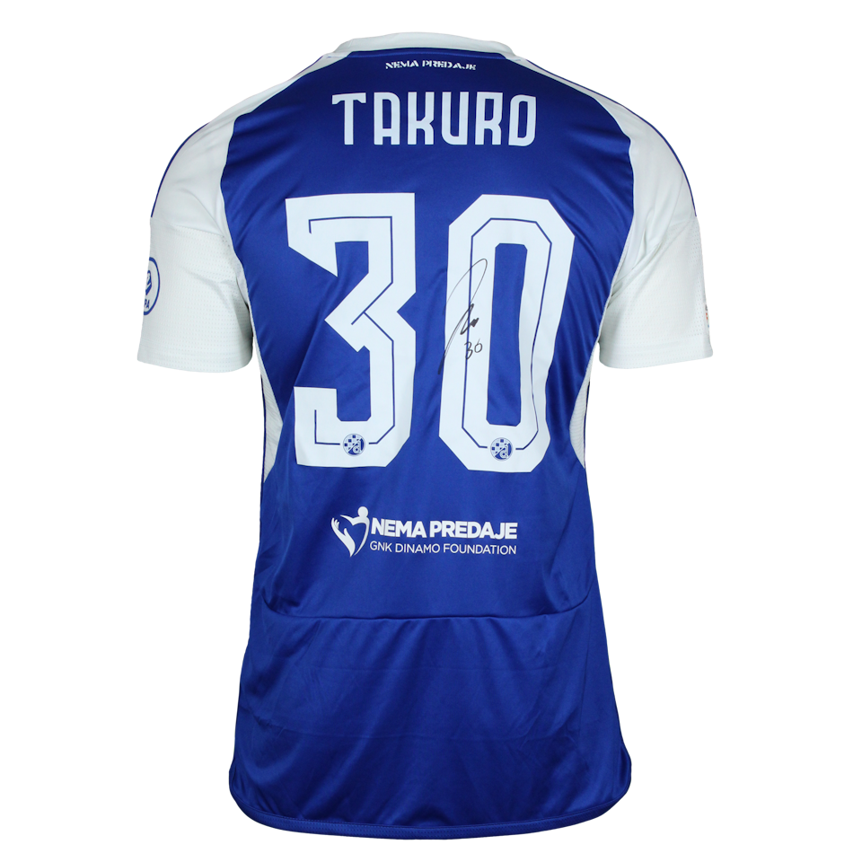 Camisa de Takuro Kaneko Dinamo Zagreb