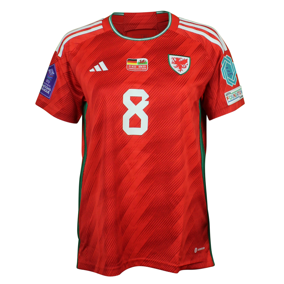 Angharad James Wales W shirt
