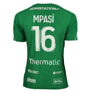 Rodez Aveyron Football 팀의 Lionel M'Pasi 셔츠