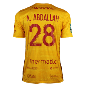 Abdel Hakim Abdallah Rodez Aveyron Football shirt