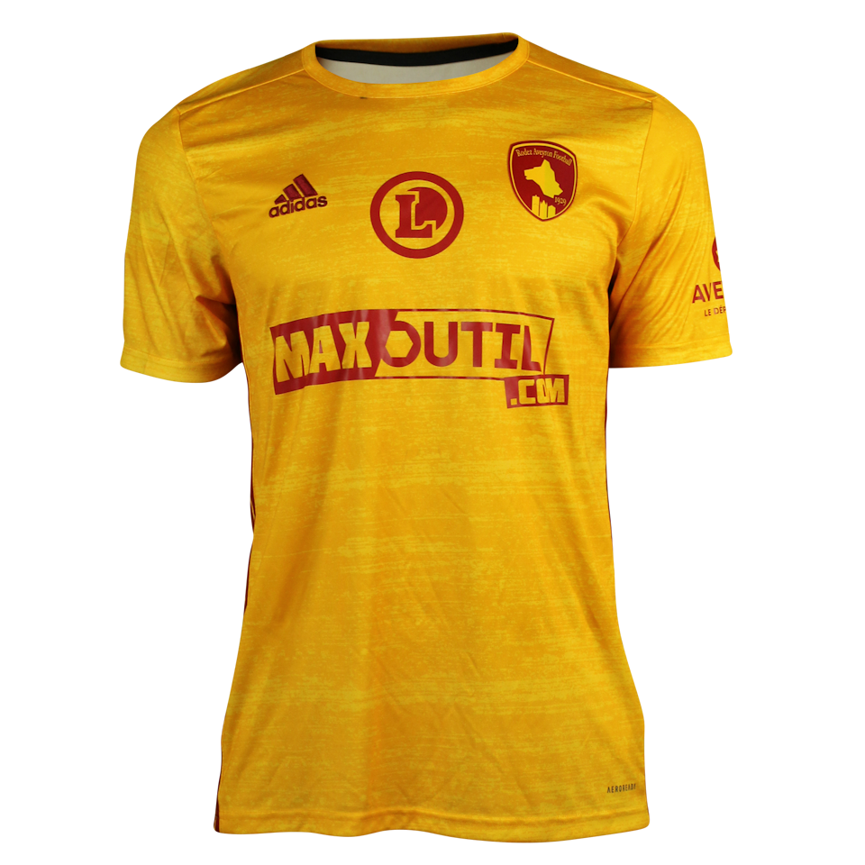 Maillot de Lucas Buadés (Rodez Aveyron Football)