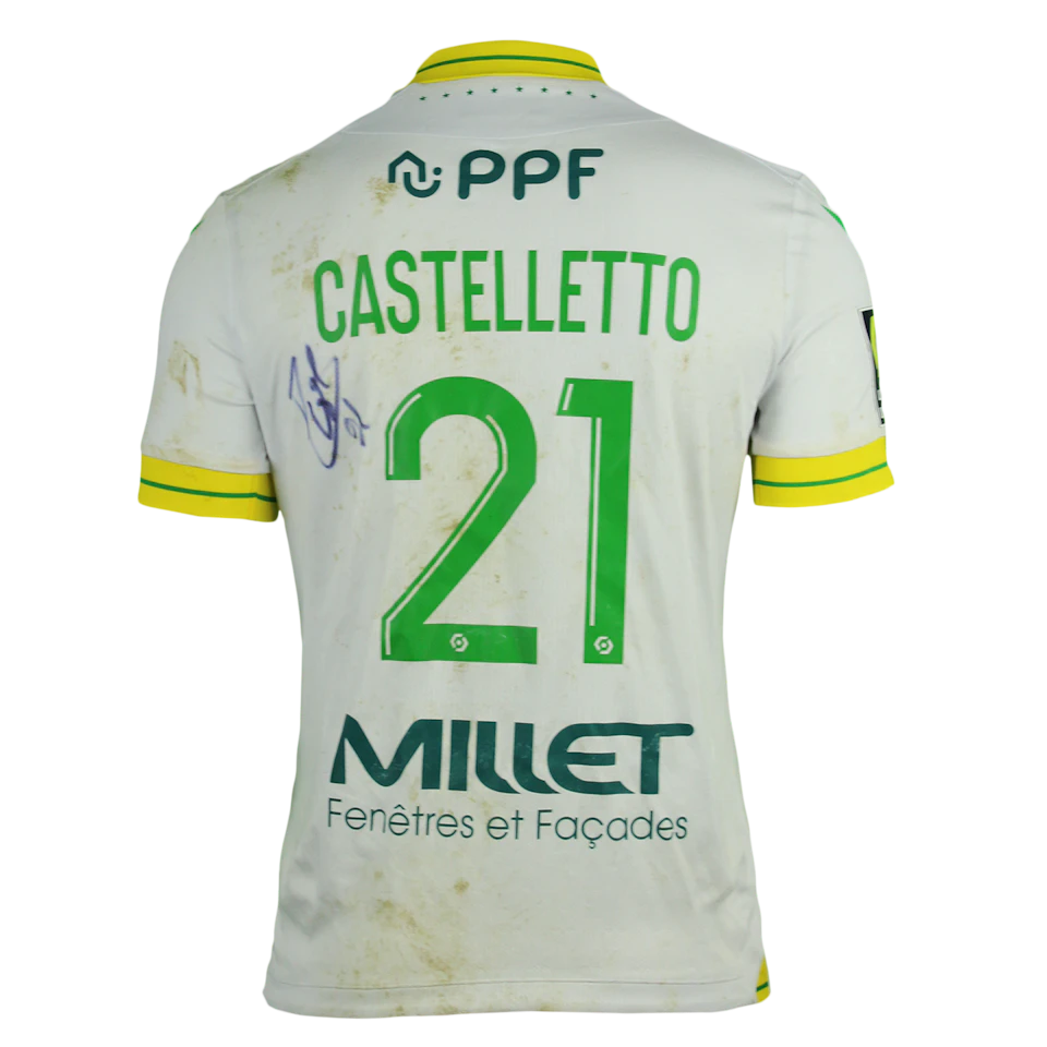 Jean-Charles Castelletto FC Nantes shirt