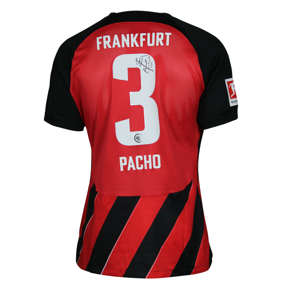 William Pacho Eintracht Frankfurt jersey