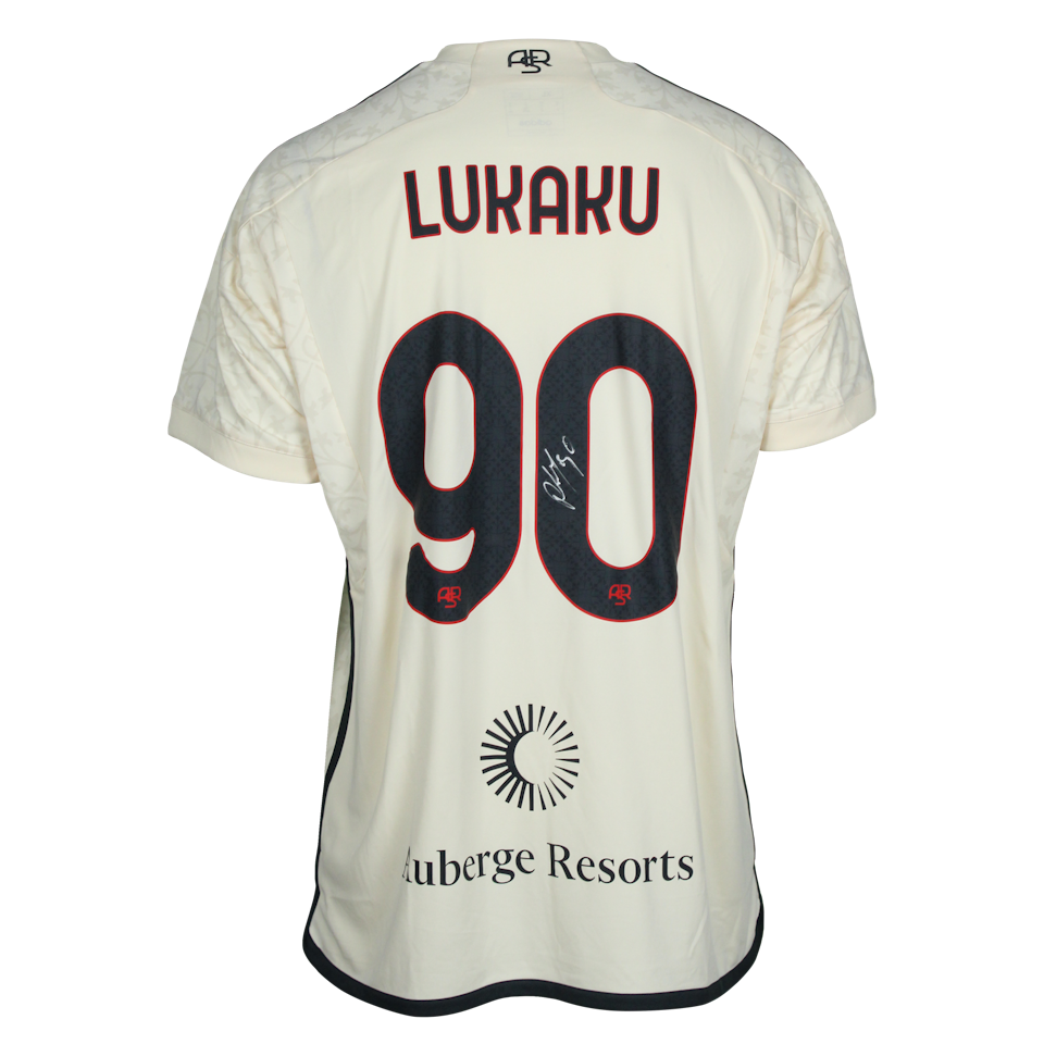 Romelu Lukaku AS Roma のシャツ