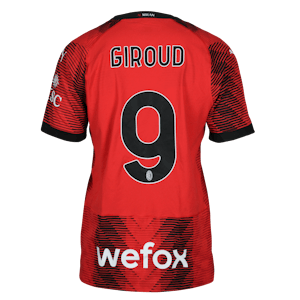 AC Milan-Trikot von Olivier Giroud