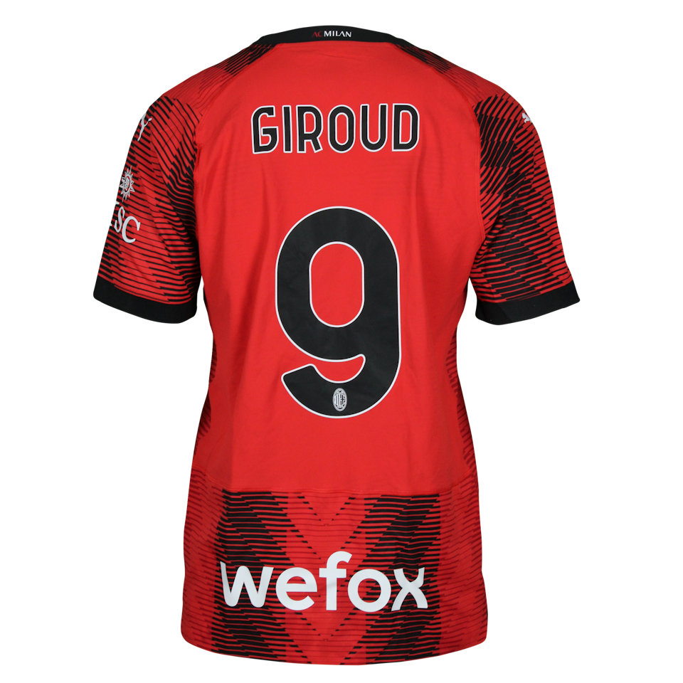 AC Milan-Trikot von Olivier Giroud
