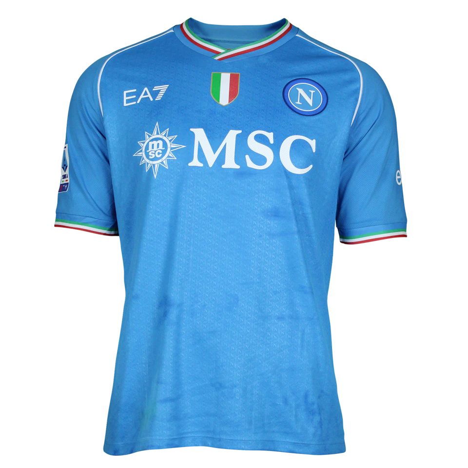 Natan Bernardo de Souza SSC Napoli camisa.