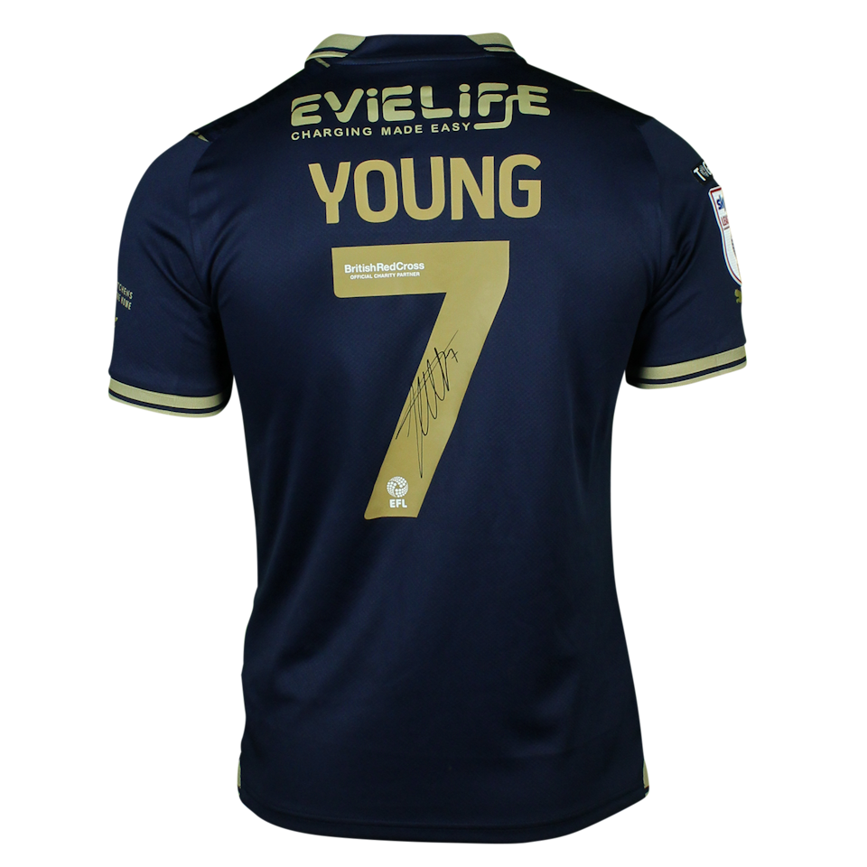 Jake Young Swindon Town shirt