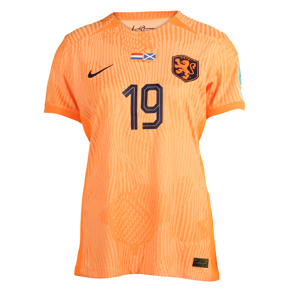 来自Netherlands W的Wieke Kaptein球衣