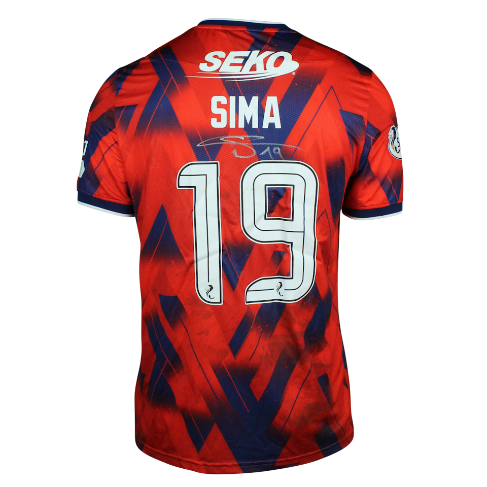 Abdallah Dipo Sima Rangers shirt