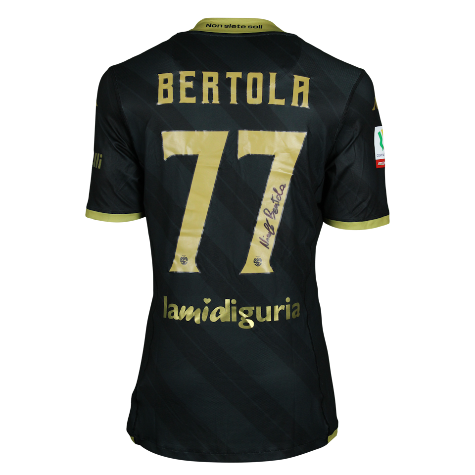 Nicolò Bertola Spezia Calcio shirt