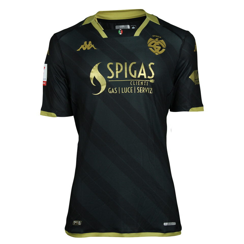Nicolò Bertola Spezia Calcio shirt