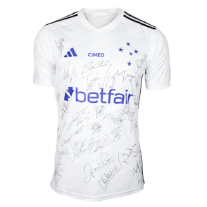 Squad Signed Shirt -4 | Cruzeiro | Cruzeiro