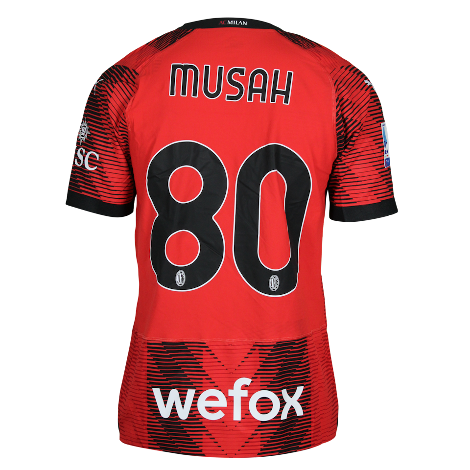 Yunus Musah AC Milan shirt