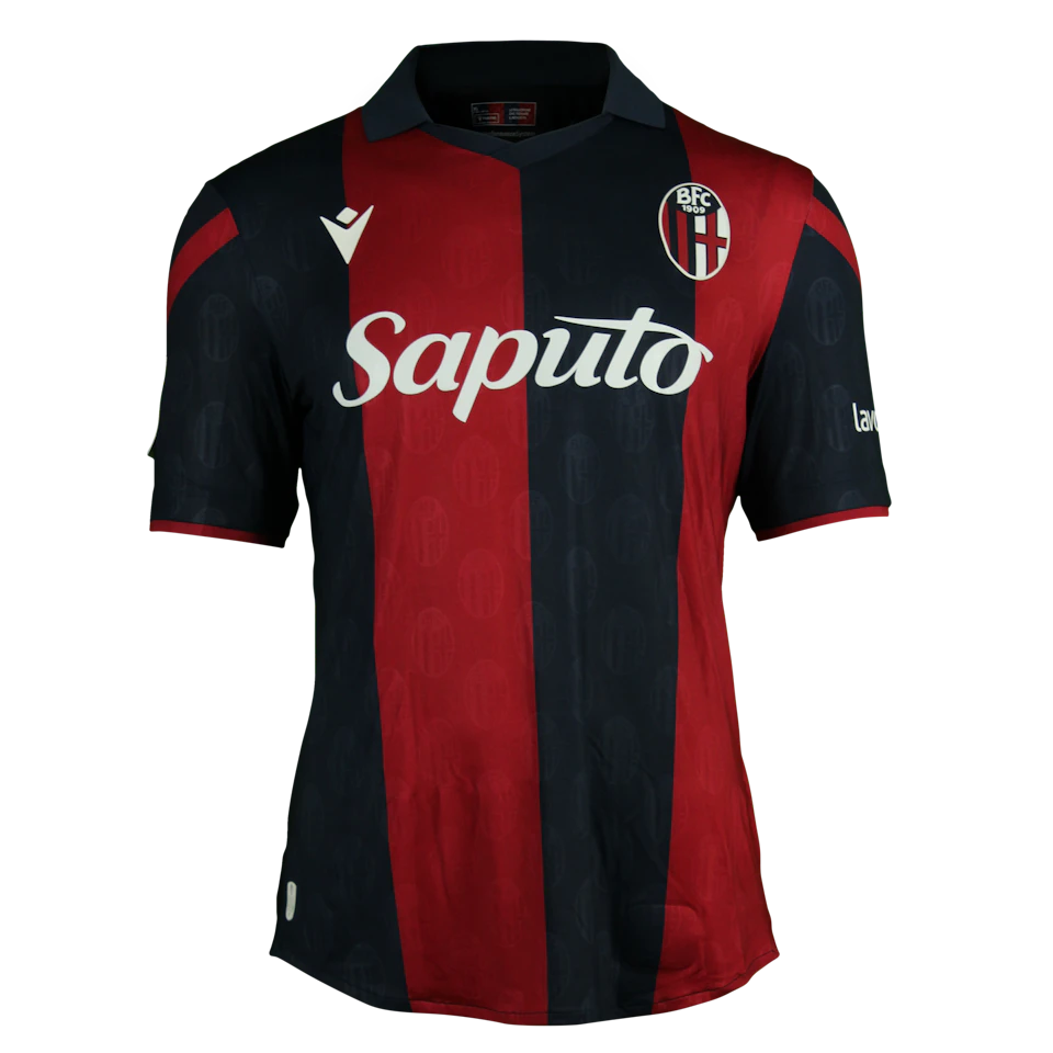 Riccardo Calafiori Bologna Fc 1909 camisa.