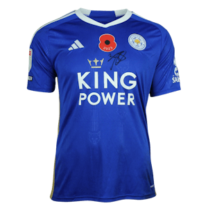 James Justin Leicester City shirt