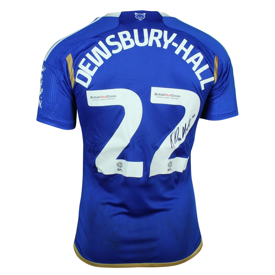 Kiernan Dewsbury-Hall Leicester City shirt
