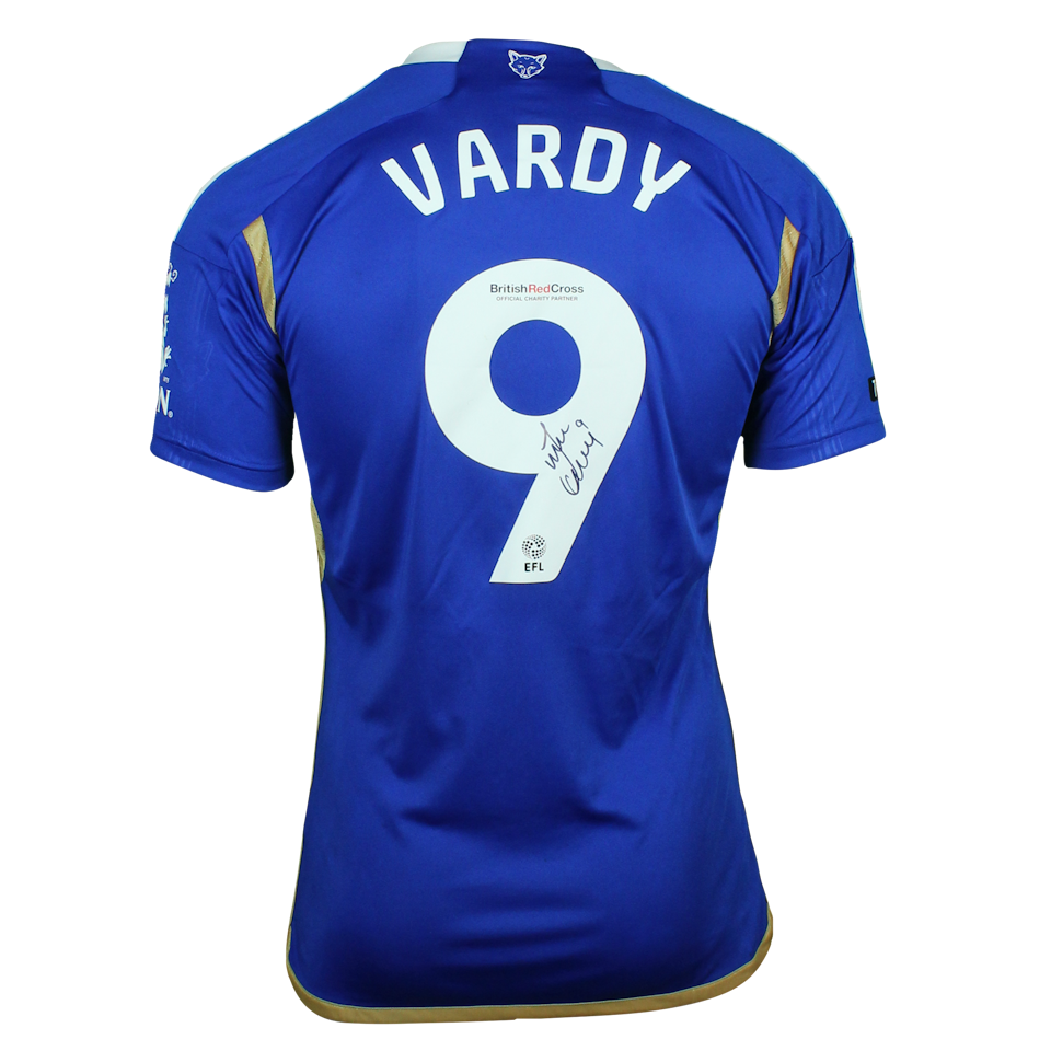 Jamie Vardy Leicester City jersey