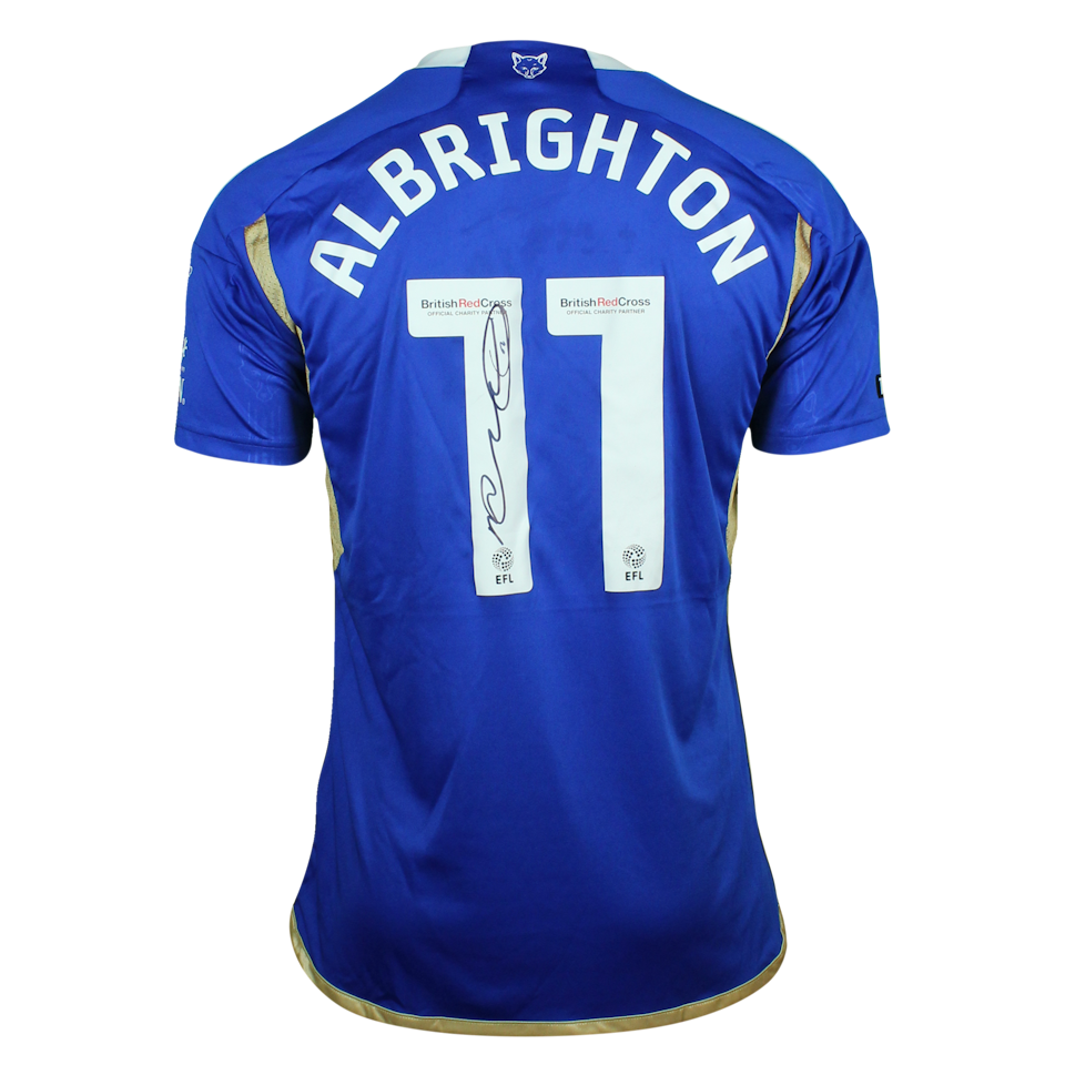 Marc Albrighton Leicester City shirt