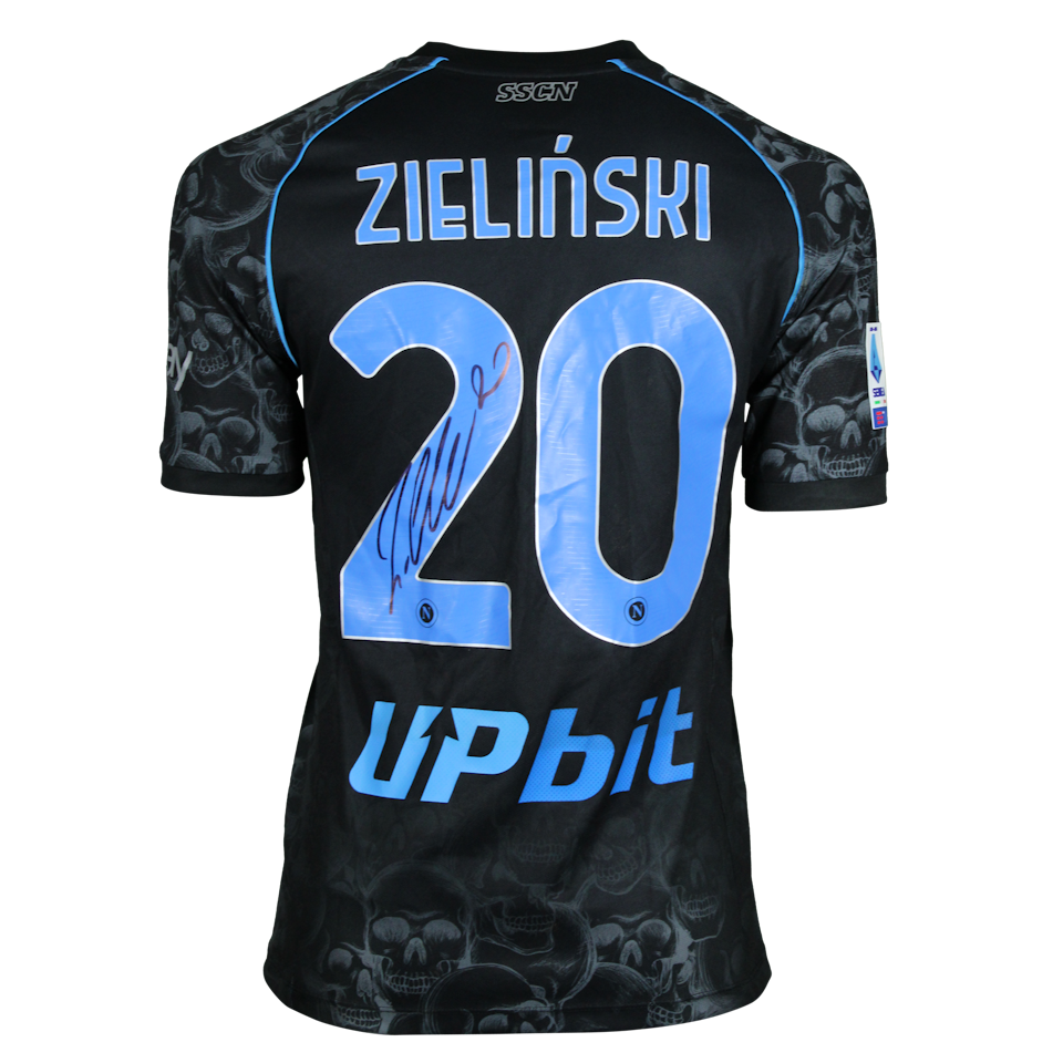 Piotr Zieliński Napoli camisa.