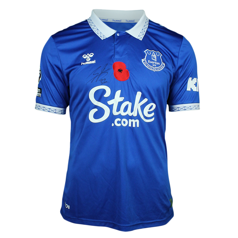 Jarrad Branthwaite Everton shirt