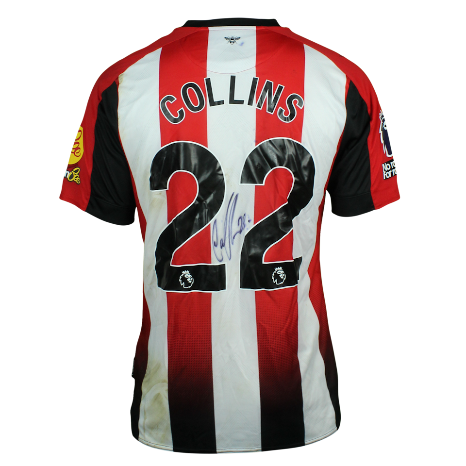 Nathan Michael Collins Brentford shirt
