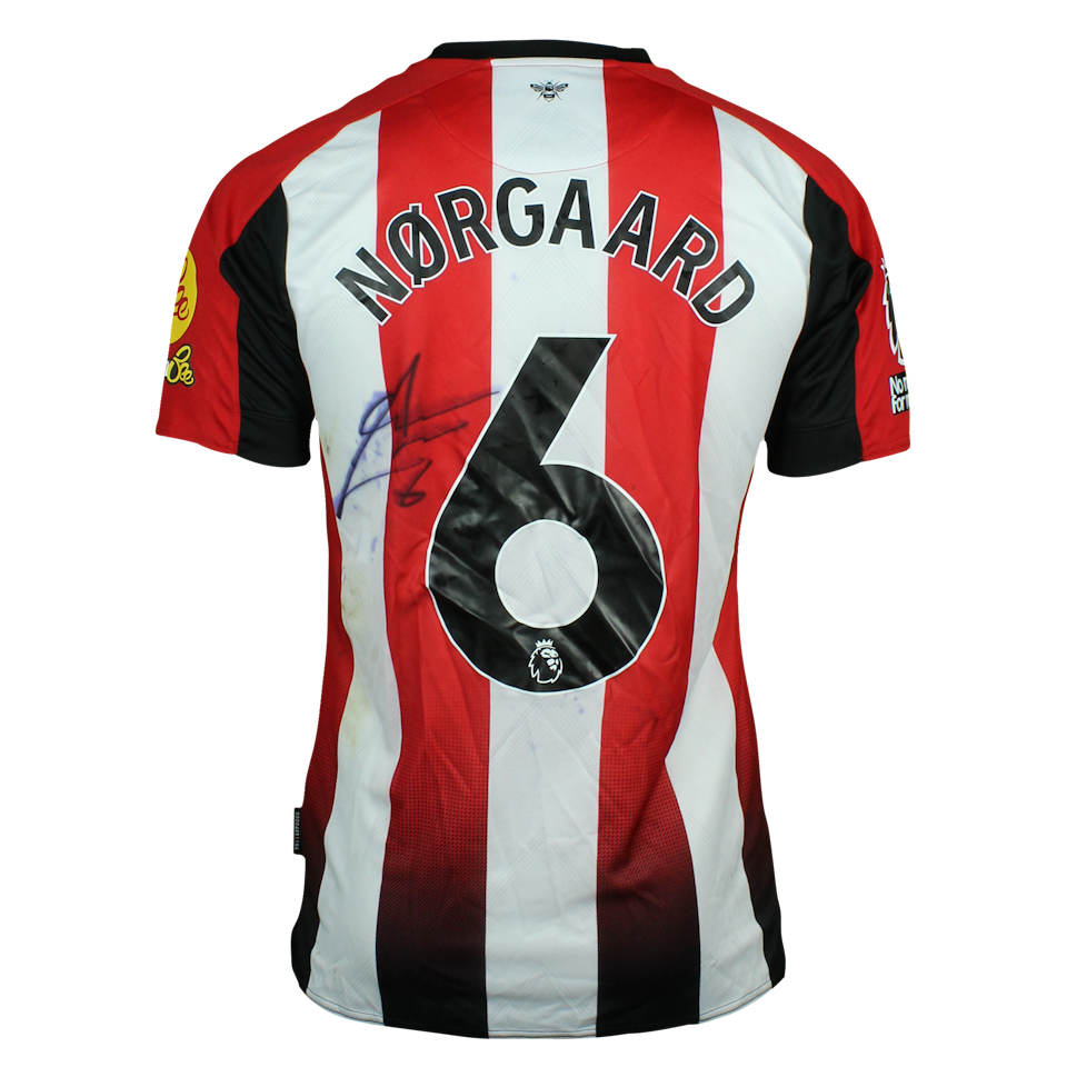 Camisa de Christian Nørgaard Brentford