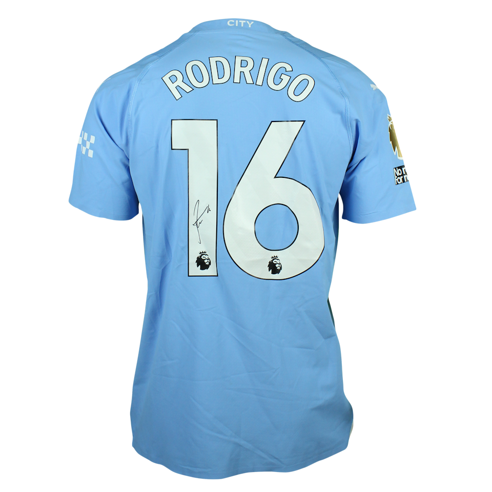 Rodri Manchester City shirt