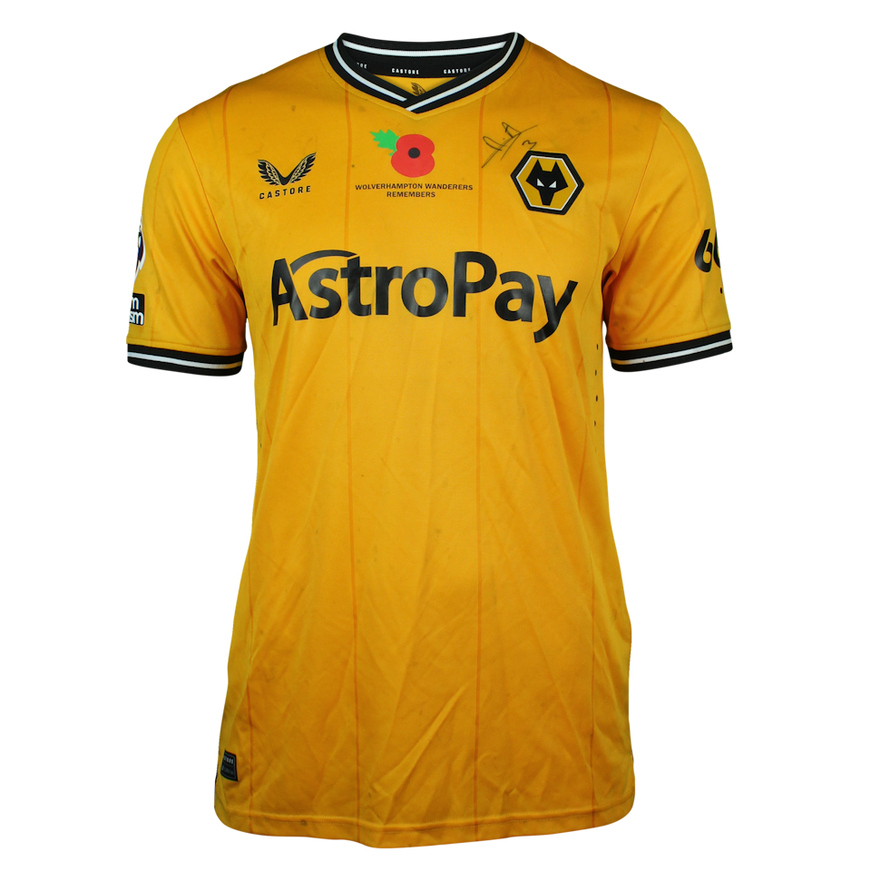 Camisa de Rayan Aït Nouri Wolverhampton Wanderers