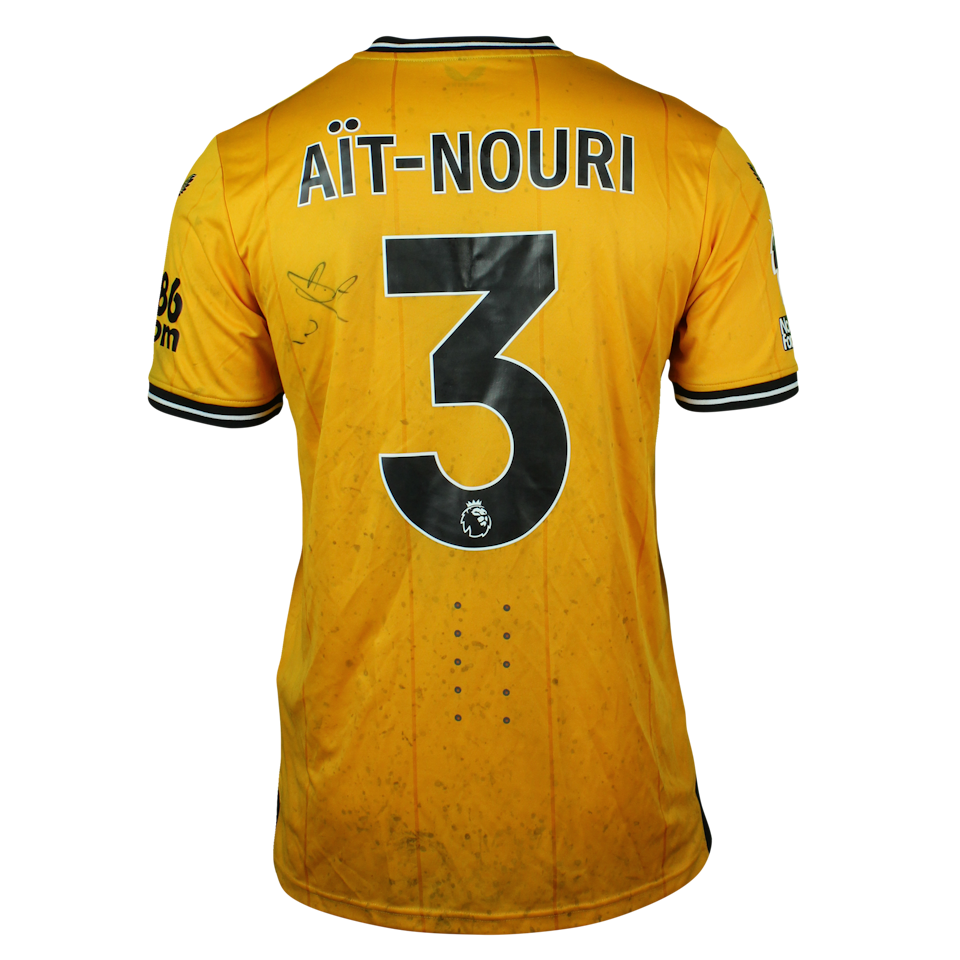 Camisa de Rayan Aït Nouri Wolverhampton Wanderers