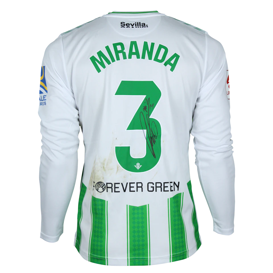Real Betis-Trikot von Juan Miranda González