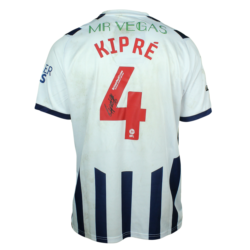 Cedric Kipre West Bromwich Albion shirt