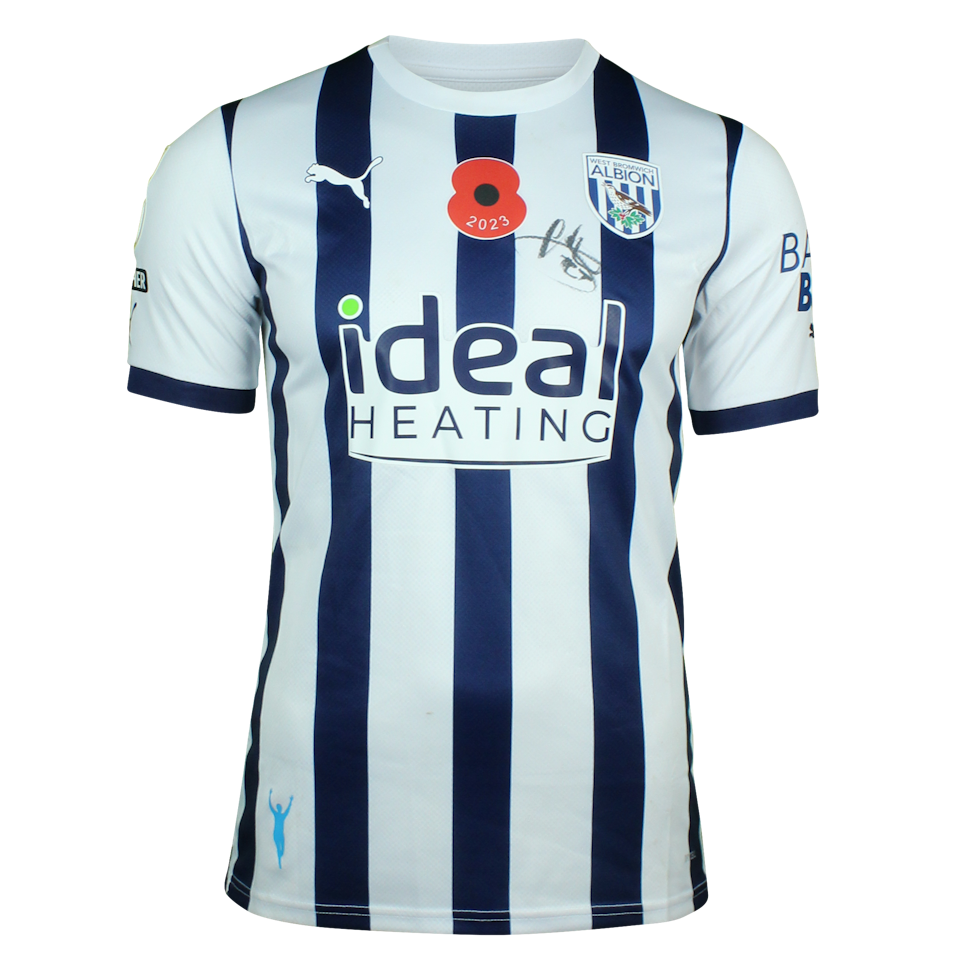 Alex Mowatt West Bromwich Albion shirt