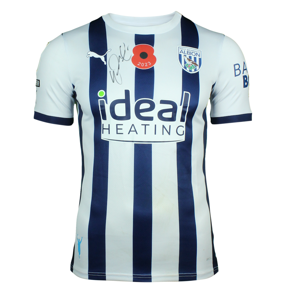Grady Diangana West Bromwich Albion shirt