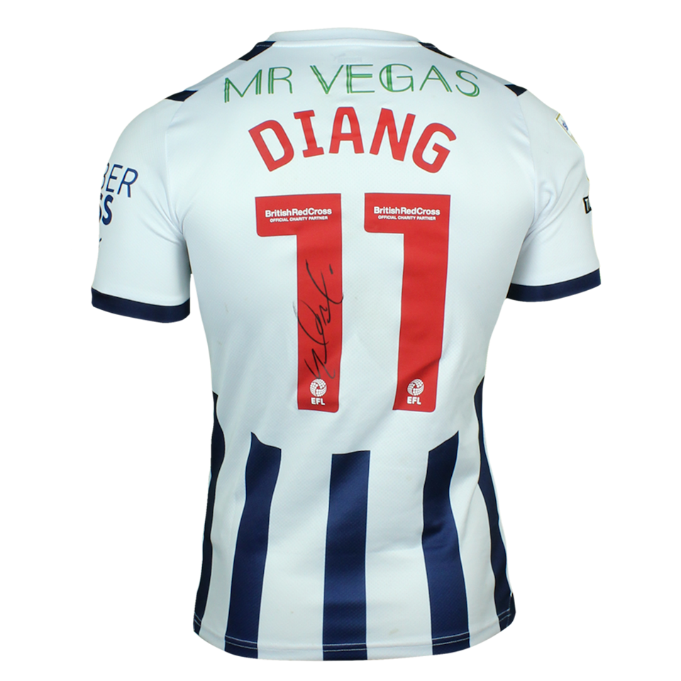 Grady Diangana West Bromwich Albion shirt