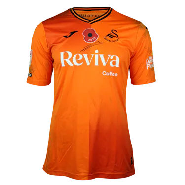Swansea City 팀의 Carl Rushworth 셔츠
