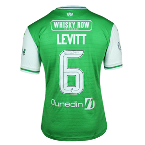 Dylan Levitt Hibernian shirt