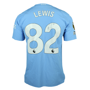 R. Lewis Manchester City jersey