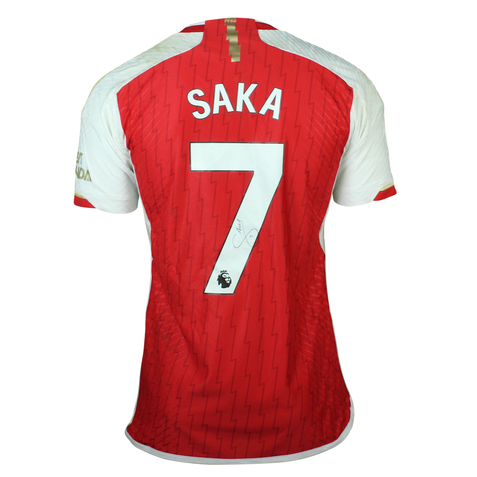 Bukayo Saka Arsenal jersey