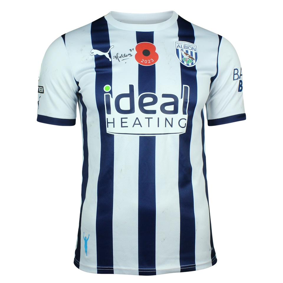 West Bromwich Albion-Trikot von Tom Fellows