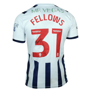 West Bromwich Albion-Trikot von Tom Fellows