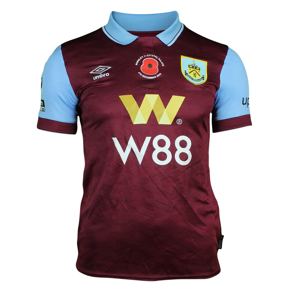 Mike Trésor Ndayishimiye Burnley shirt
