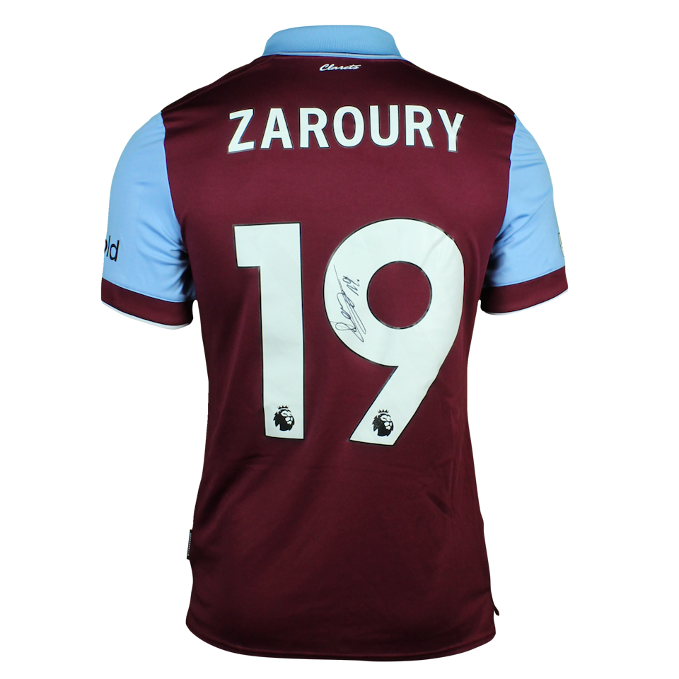 Anass Zaroury Burnley shirt